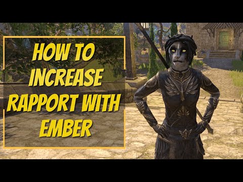 📈How To Increase Rapport With Ember | ESO High Isle