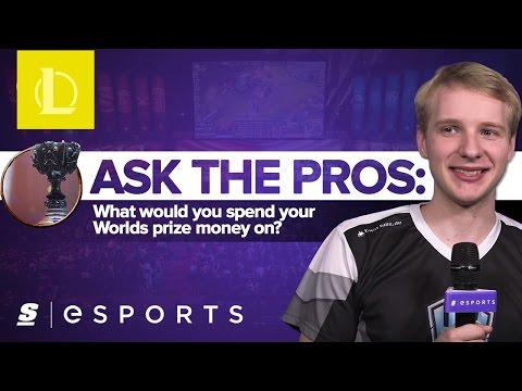 Ask the Pros: What would you spend your Worlds prize money on?