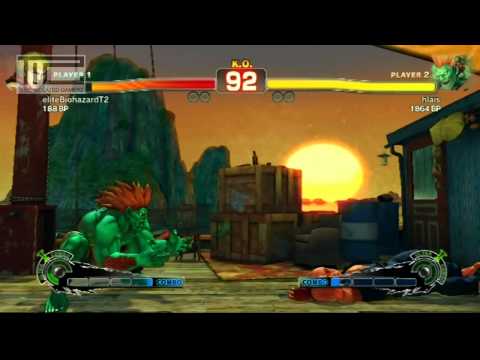 Super Street Fighter 4 Blanka the Beast