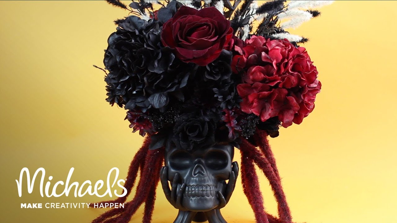 Halloween Decor: Skull Vase | Darby Smart | Michaels