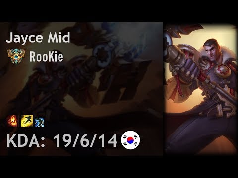 Jayce Mid vs Kassadin - RooKie - KR Challenger Patch 7.17