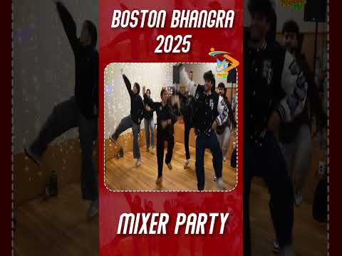 Boston Bhangra 2025 | Mixer Party Performance 7 | Strand Theatre Boston #shorts #bhangra #dance