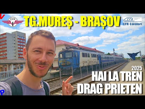 Targu Mures - Brasov | Travel with the IR 1646 day train through fairytale landscapes