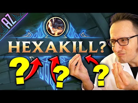 RUMBLE MID - ADDIRITTURA HEXAKILL??? - AZ PENTAKILL CHALLENGE
