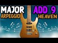 Major Add Nine Arpeggio Heaven | Guitar Practice Etude