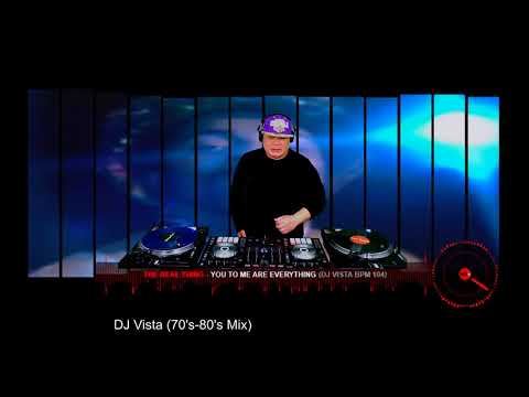 DJ Vista 70's 80's Dance Mix (Pop & Old Skool RNB)