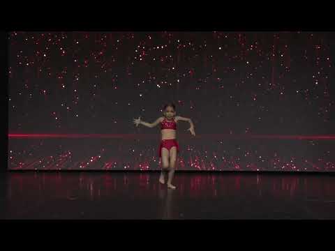 Brielle McCullers 6 years old contemporary solo at Showstopper regionals 2024