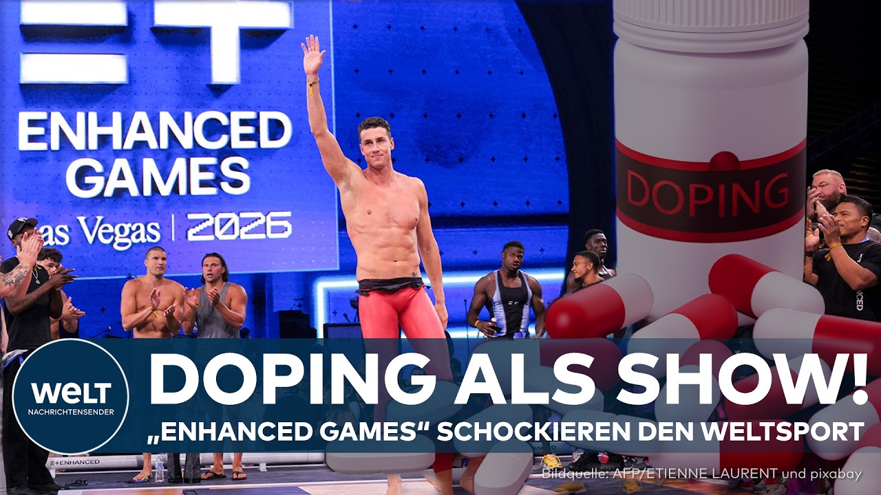 DOPING AUSDRÜCKLICH GEWÜNSCHT! Enhanced Games erlauben, was sonst verboten ist – Eklat im Weltsport!