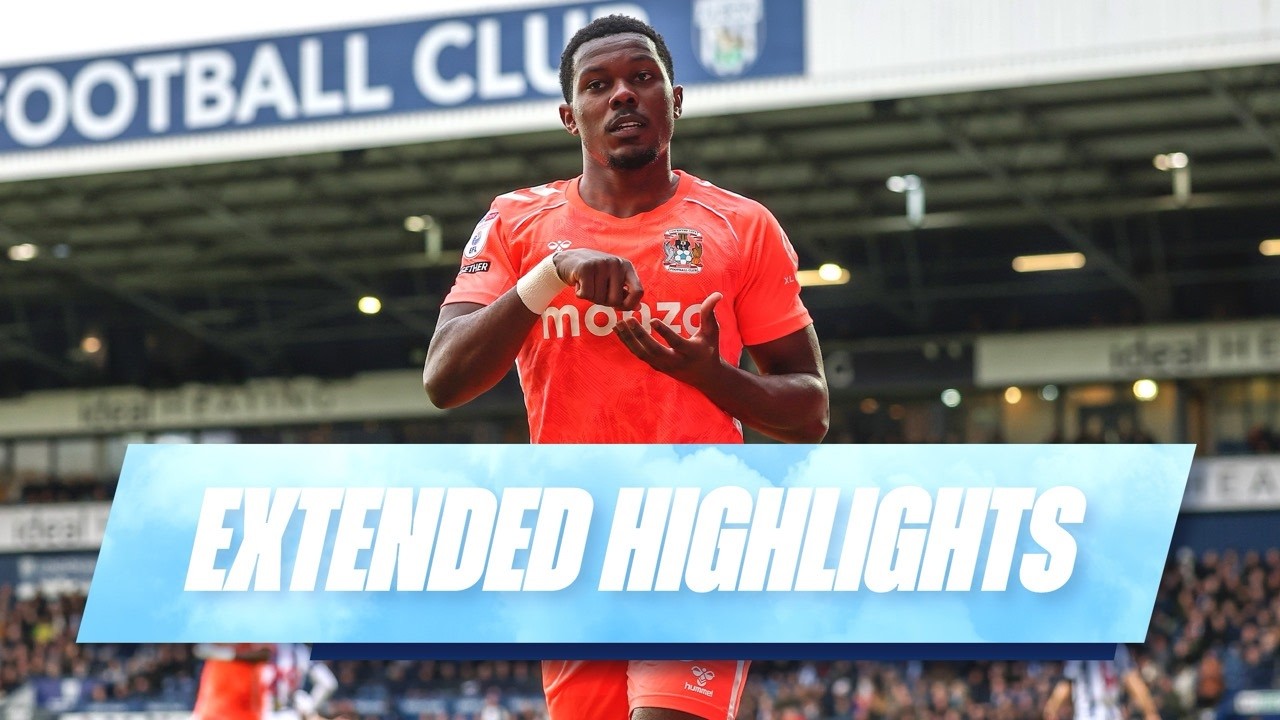 EXTENDED HIGHLIGHTS ▶️ | West Bromwich Albion v Coventry City | Sky Bet Championship 2025/26 🏆