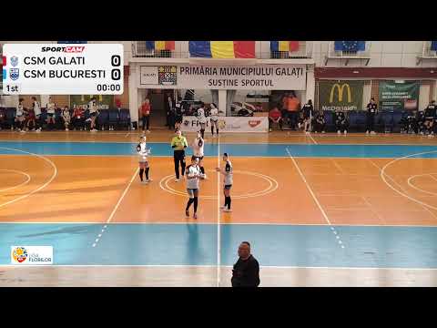 CSM Galați 24-41 CSM Bucuresti, 12 Noiembrie 2025