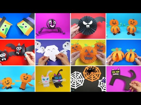 12 Halloween Paper Crafts