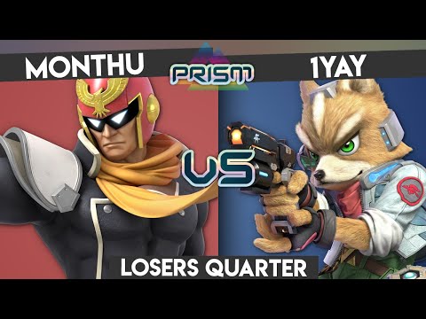PRISM 216 - Monthu (Captain Falcon) vs. 1Yay (Fox) - Losers Quarter - Smash Ultimate Singles