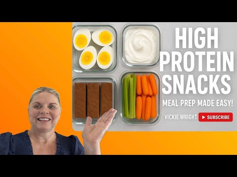Easy Snack Pack Meal Prep | High Protein Grab & Go Snacks