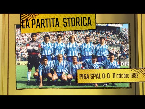 La Partita Storica: Cristian Servidei racconta Pisa - SPAL 11 Ottobre 1992
