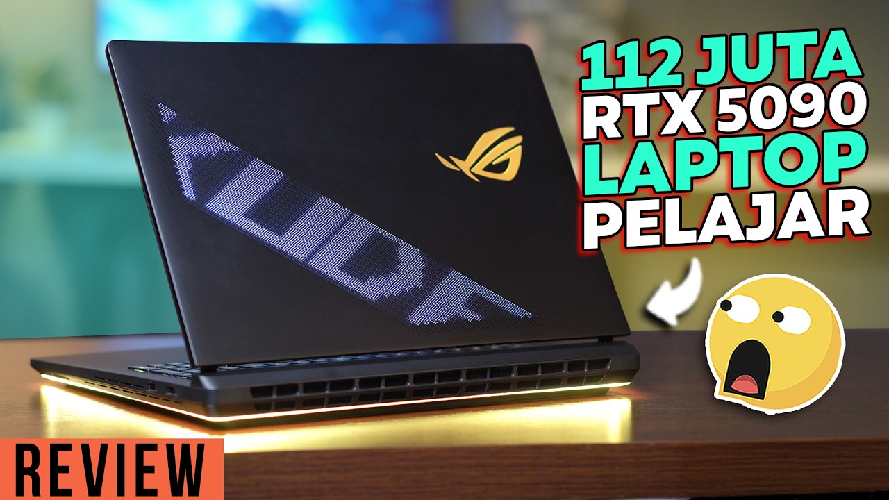 Laptop Sultan pake RTX 5090 24GB + 4K Mini LED! Review ROG Strix SCAR 18