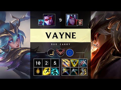 Vayne ADC vs Varus: Unstoppable - EUW Grandmaster Patch 14.24