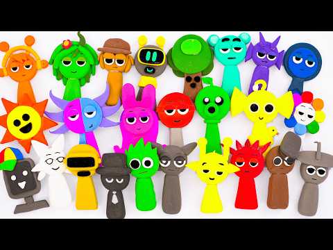 💖Paper DIY💖 GUESS which Clay Incredibox SPRUNKI BLIND BOX Unboxing |How To Make by Mr.Blind Bag ASMR