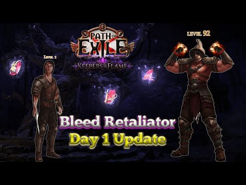 Bleed Eviscerate Gladiator Day 1 Update – Tanky, Fast and Insanely Cheap Build!  (PoE 3.27)