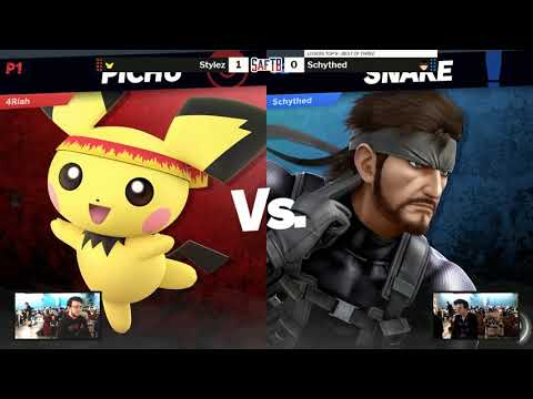 SaftB Free Canes Losers Top 8 - Stylez (Pichu) vs Schythed (Snake)
