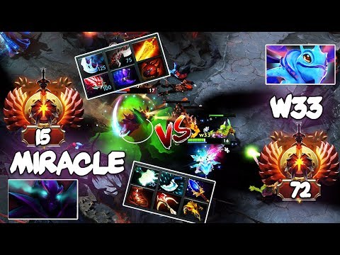 EPIC Liquid Battle - Liquid.Miracle Spectre vs Liquid.w33 Puck - Who will get the Rampage? Dota 2