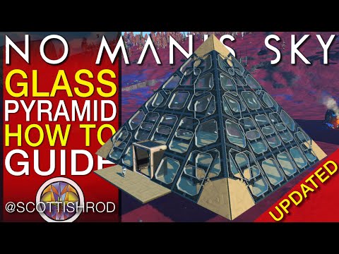How To Build A Glass Pyramid In No Man's Sky Update 2024 - Base Ideas - NMS Scottish Rod