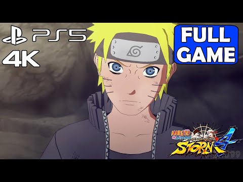Naruto Shippuden Ultimate Ninja Storm 4 [PS5 4K Walkthrough Gameplay PART 1 FULL GAME -No Commentary