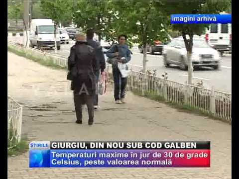 Giurgiu, Din Nou Sub Cod Galben