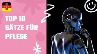 The 10 most important phrases for the NURSE! - according to ChatGPT🤖 - Learn German easily