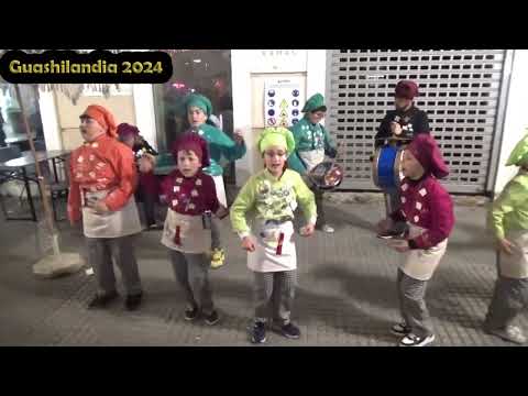 Chirigota Infantil "Los indigestos” (2024) - Carnaval de Calle - Pasodoble "Un pasodoble se hace"