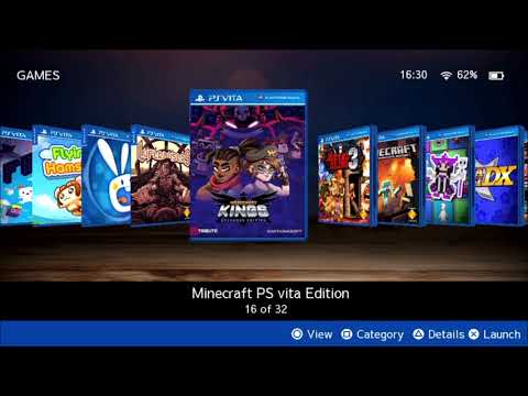 HEX-Flow Launcher 0.3 - PS Vita Preview (VitaHEX Games)