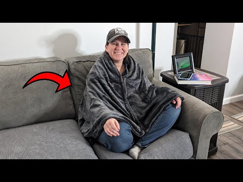 Stay Warm with this Cordless Heated Blanket!