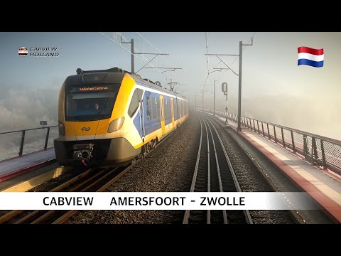 🇳🇱 Beautiful frost * Sudden Fog * Magnificent views! * Amersfoort - Zwolle * 2025