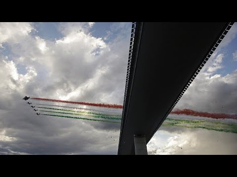 Genova ha il suo nuovo ponte. Inaugurato il viadotto sul Polcevera