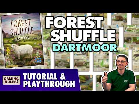 Forest Shuffle: Dartmoor - Tutorial & Playthrough