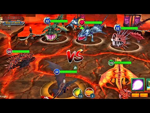 TOOTHLESS VS. BOSS SKRILL | Dragons: Rise Of Berk - (Gauntlet event) Incident: Trap the Trappers!