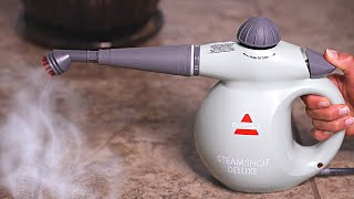 Bissell Steam Shot Review And How To Use Properly | Steam Cleaning!