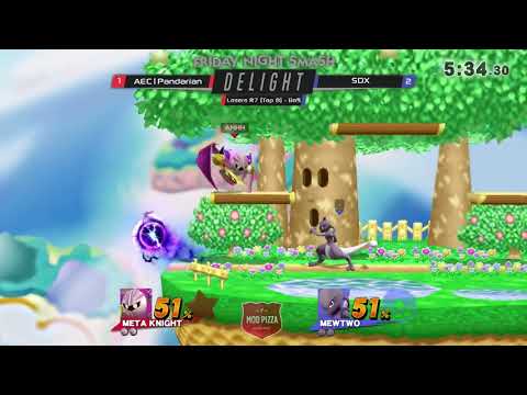 FNSD #71: AEC|Pandarian (Meta Knight) vs SDX (Mewtwo)