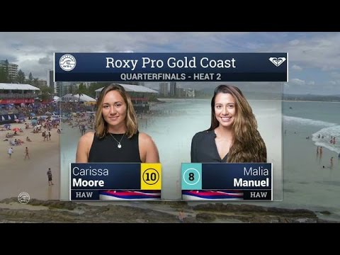 2016 Roxy Pro: Quarterfinal 2 Video