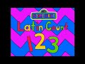Sesame Street Latin Count To 10 Reanimated