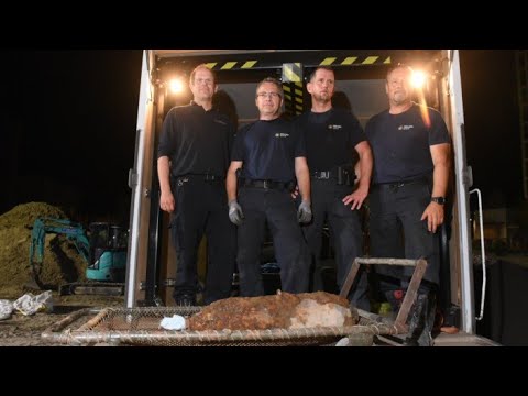 100-Kilo-Fliegerbombe am „Alexa“ mit Verzögerung entschärft!