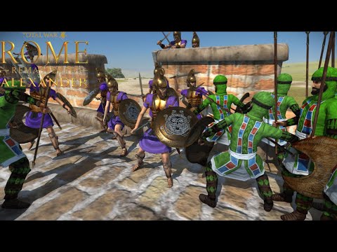 The Battle of Halicarnassus: Rome Remastered Alexander Historical Battle Walkthrough