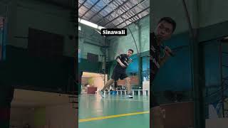 Arnis techniques with Badminton 🤣