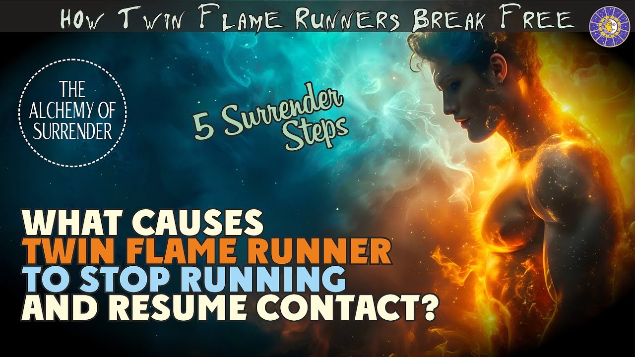 What Does The Twin Flame Runner Surrender To To Make Them Stop Running And Resume Contact?