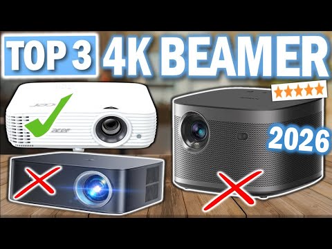 4K BEAMER kaufen: Top 3 4K Beamer 2026 im Vergleich!