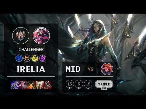 Irelia Mid vs Zoe - EUW Challenger Patch 11.20