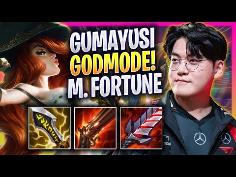 GUMAYUSI LITERALLY GOD MODE WITH MISS FORTUNE! - T1 Gumayusi Plays Miss Fortune ADC vs Jhin!