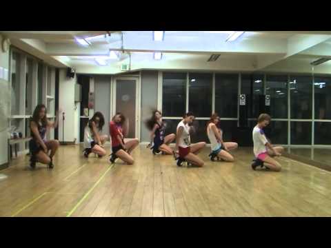 Nine Muses - Figaro mirrored dance practice