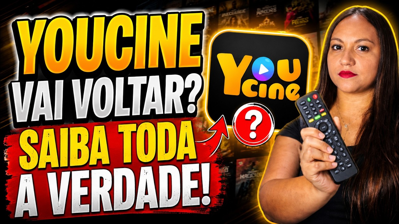 YOUCINE VAI VOLTAR? YOUCINE PAROU DE FUNCIONAR? YOUCINE FORA DO AR? SAIBA COMO RESOLVER!