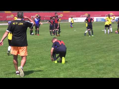 CZ8-FC Yellow-Turniej Oranje Cup 2018 w Koninie - IV mecz z Oranje Konin 2006