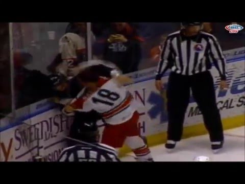 Kyle Hagel vs Mike Liambas